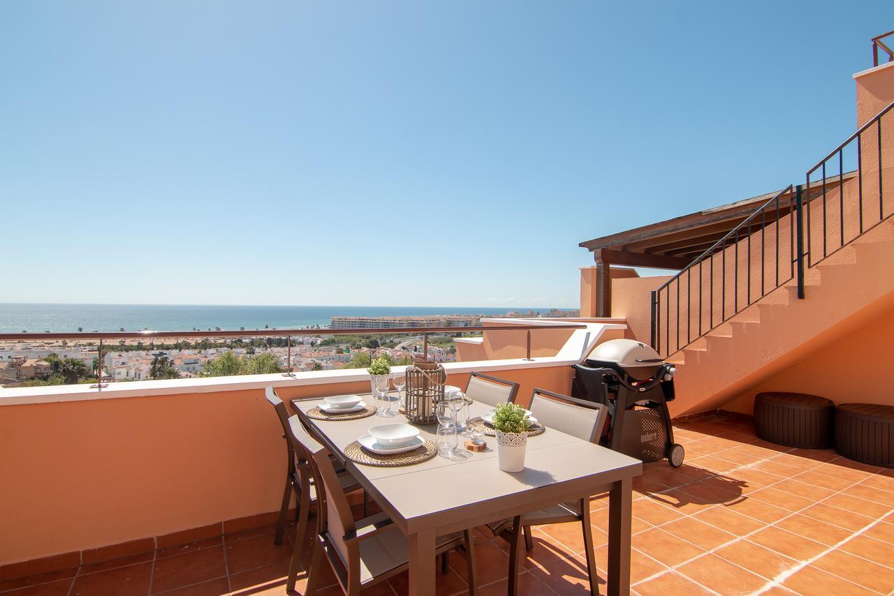 2242-Amazing Penthouse 2Terraces Sea View Leilighet Casares Eksteriør bilde